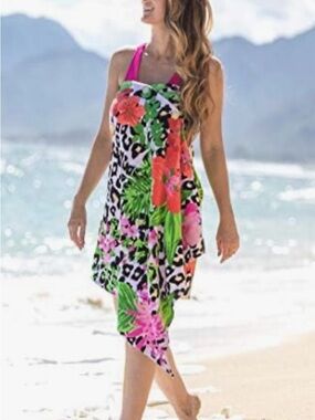 Simple Sarongs Cotton Towel - Sarong - Beach Coverup - Spa/Pool Wrap